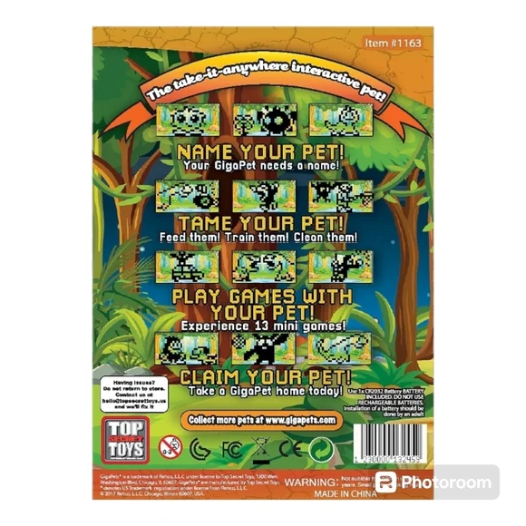 Sold! Giga Pets Cryptids, Digital Pet Toy - Picture 2 of 3